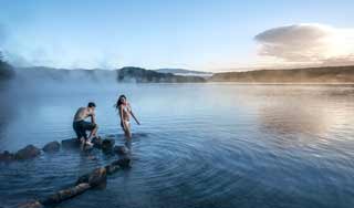 new zealand health tours rotorua lake tarawera spa wellness tours burn out therapy tour spa private guide